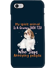 Shih tzu annoying people shih tzu lovers dog moms Phone Case tile