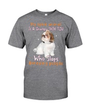 Shih tzu annoying people shih tzu lovers dog moms Classic T-Shirt front