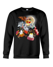 Penguin gifts from Santa gift for penguin lovers Crewneck Sweatshirt front