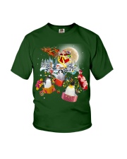 Penguin gifts from Santa gift for penguin lovers Youth T-Shirt tile