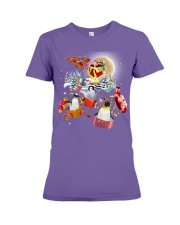 Penguin gifts from Santa gift for penguin lovers Premium Fit Ladies Tee tile