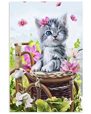 Cat Little angel in the garden Gift for you Vertical Poster tile