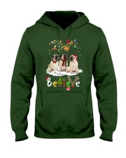 Pug believe gift for Pug lovers Hooded Sweatshirt tile