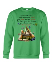 Book life is like a book Crewneck Sweatshirt tile