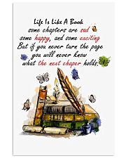 Book life is like a book Vertical Poster tile