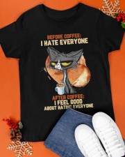 Cat Drink coffee Have everyone Gift for U Classic T-Shirt apparel-classic-tshirt-lifestyle-front-83