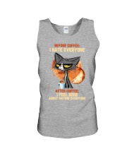 Cat Drink coffee Have everyone Gift for U Unisex Tank tile