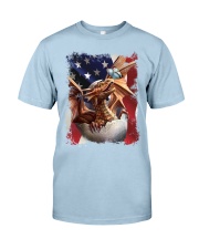 Dragon butterfly on nose dragon lover Classic T-Shirt tile