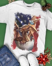 Dragon butterfly on nose dragon lover Classic T-Shirt apparel-classic-tshirt-lifestyle-back-69