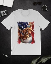 Dragon butterfly on nose dragon lover Classic T-Shirt lifestyle-mens-crewneck-front-16