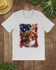 Dragon butterfly on nose dragon lover Classic T-Shirt lifestyle-mens-crewneck-front-18