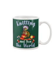 Knitting and Turtle gift for you Mug tile