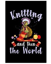 Knitting and Turtle gift for you Vertical Poster tile