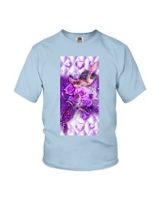 Turtle Jewelry rose diamond Gift for you Youth T-Shirt tile