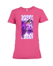 Turtle Jewelry rose diamond Gift for you Premium Fit Ladies Tee tile