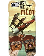 Yorkie Trust me I'm a pilot gift for you Phone Case i-phone-8-case