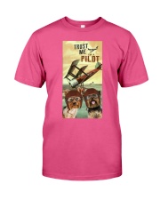 Yorkie Trust me I'm a pilot gift for you Premium Fit Mens Tee tile