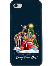 Giraffe xmas gift bag sweatshirt Phone Case tile