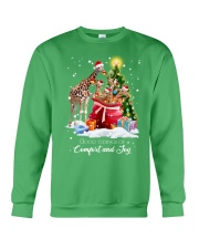 Giraffe xmas gift bag sweatshirt Crewneck Sweatshirt tile
