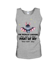 Bat i am totally bat lovers Unisex Tank tile