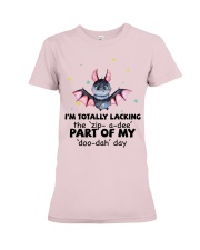 Bat i am totally bat lovers Premium Fit Ladies Tee tile