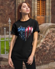 Flamingo freedom colors Classic T-Shirt apparel-classic-tshirt-lifestyle-06