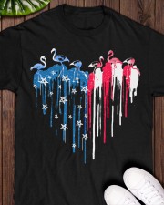 Flamingo freedom colors Classic T-Shirt apparel-classic-tshirt-lifestyle-front-160
