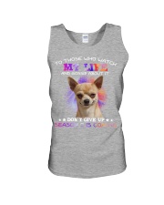 Chihuahua Don't Gossip about my life Unisex Tank tile