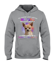 Chihuahua Don't Gossip about my life Hooded Sweatshirt tile