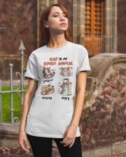Cat spirit animal cat moms Classic T-Shirt apparel-classic-tshirt-lifestyle-06