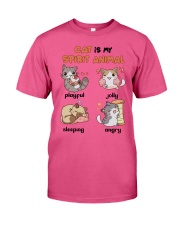 Cat spirit animal cat moms Premium Fit Mens Tee tile