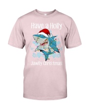 Shark have a christmas gift for shark lover Premium Fit Mens Tee tile