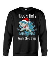 Shark have a christmas gift for shark lover Crewneck Sweatshirt front