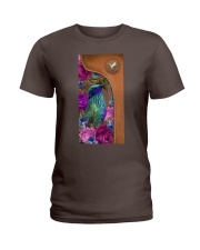 Hummingbird magical gift for bird lover Ladies T-Shirt tile