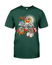Lp 10 Shih Tzu gifts from Santa sweatshirt Premium Fit Mens Tee tile