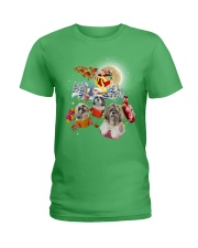Lp 10 Shih Tzu gifts from Santa sweatshirt Ladies T-Shirt tile
