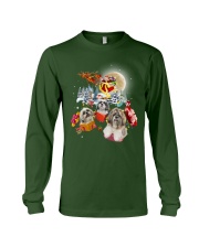 Lp 10 Shih Tzu gifts from Santa sweatshirt Long Sleeve Tee tile