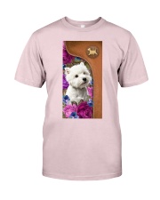 Westie magical westie lover dog mom Premium Fit Mens Tee tile