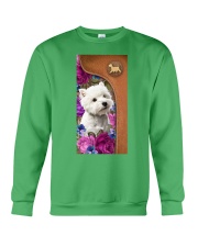 Westie magical westie lover dog mom Crewneck Sweatshirt tile