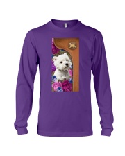 Westie magical westie lover dog mom Long Sleeve Tee tile