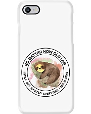 Sloth no matter sloth lovers Phone Case tile