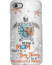 Turtle mom a million little things turtle lovers Phone Case i-phone-8-case