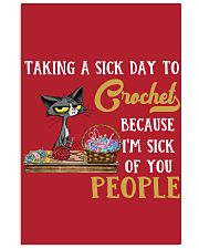 Cat Crochet sick of people gift for you Vertical Poster tile