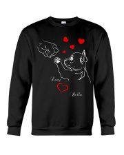 Chihuahua heart to heart dog lover personalized Crewneck Sweatshirt front