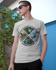 Hummingbird be strong brave humble bird lover Classic T-Shirt apparel-classic-tshirt-lifestyle-17