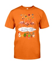 Flamingo believe sweatshirt Classic T-Shirt tile