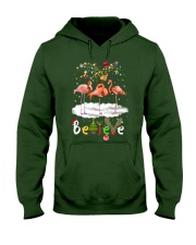 Flamingo believe sweatshirt Hooded Sweatshirt tile