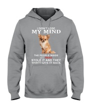 Chihuahua lost my mind dog lover Hooded Sweatshirt tile