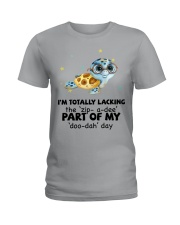 Turtle i am totally turtle lovers Ladies T-Shirt tile