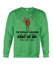 Moose i am totally moose lovers Crewneck Sweatshirt tile